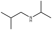 N-イソブチル-N-イソプロピルアミン 化学構造式
