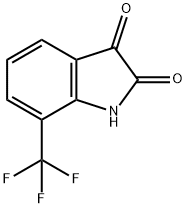 7-(トリフルオロメチル)イサチン 化学構造式