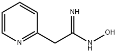 N'-羟基-2-(吡啶-2-基)乙脒酰胺 结构式