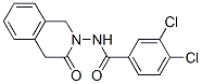 3,4-dichloro-N-(3-oxo-1,4-dihydroisoquinolin-2-yl)benzamide Struktur
