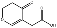 3,4-Dihydro-4-oxo-2H-pyran-5-acetic acid,39115-30-5,结构式