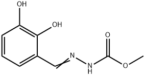Hydrazinecarboxylic acid, [(2,3-dihydroxyphenyl)methylene]-, methyl ester (9CI) Structure