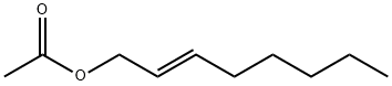 反2-辛烯醇乙酸酯,3913-80-2,结构式