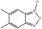 2,1,3-Benzoxadiazole,  5,6-dimethyl-,  1-oxide Structure