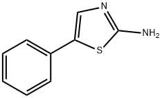 5-phenylthiazol-2-amine Struktur