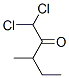 2-Pentanone,  1,1-dichloro-3-methyl- Struktur