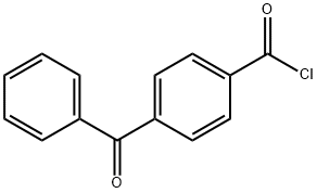 4-(1-PHENYLMETHANOYL)BENZOYL CHLORIDE Struktur