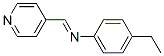 Benzenamine, 4-ethyl-N-(4-pyridinylmethylene)- (9CI)|