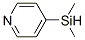 Pyridine, 4-(dimethylsilyl)- (9CI) 结构式