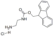 N-芴甲氧羰基乙二胺盐酸盐, 391624-46-7, 结构式