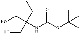 Carbamic acid, [1,1-bis(hydroxymethyl)propyl]-, 1,1-dimethylethyl ester (9CI) 结构式