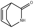 2-アザビシクロ[2.2.2]オクタ-5-エン-3-オン 化学構造式