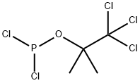 2,2,2-三氯-1,1-二甲基乙基亚磷酰二氯,39177-74-7,结构式