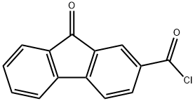 9H-FLUORENE-2-CARBONYL CHLORIDE,9-OXO,39180-42-2,结构式
