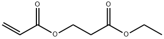 3-ethoxy-3-oxopropyl acrylate Structure