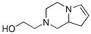 Pyrrolo[1,2-a]pyrazine-2(1H)-ethanol, hexahydro- (9CI) 结构式