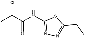 391864-00-9 2-クロロ-N-(5-エチル-1,3,4-チアジアゾール-2-イル)プロパンアミド