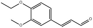 2-Propenal,3-(4-ethoxy-3-methoxyphenyl)-,(2E)-(9CI) Structure