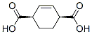 (1R,4S)-2-Cyclohexene-1,4-dicarboxylic acid Structure