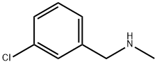 3-CHLORO-N-METHYLBENZYLAMINE Structure