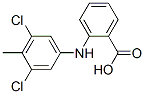 2-[(3,5-ジクロロ-4-メチルフェニル)アミノ]安息香酸 化学構造式