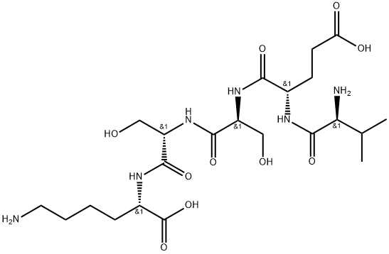 BRADYKININ POTENTIATINGFACTOR A-VI-5 化学構造式