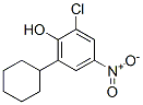 2-chloro-6-cyclohexyl-4-nitrophenol Structure