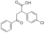 2-(4-CHLOROPHENYL)-4-OXO-4-PHENYLBUTANOIC ACID Structure