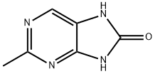 8H-Purin-8-one, 1,7-dihydro-2-methyl- (9CI) Structure