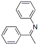 N-[(Z)-1-Phenylethylidene]benzenamine Struktur