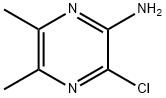 3-氯-5,6-二甲基吡啶-2-胺 结构式
