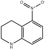 5-nitro-1,2,3,4-tetrahydroquinoline Struktur