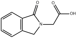 (1-OXO-1,3-DIHYDRO-ISOINDOL-2-YL)-ACETIC ACID Structure