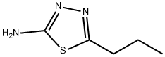 5-丙基-[1,3,4]噻二唑-2-胺,39223-04-6,结构式