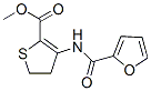 2-Thiophenecarboxylicacid,3-[(2-furanylcarbonyl)amino]-4,5-dihydro-,methyl Structure