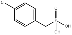 (4-Chloro-benzyl)-phosphonic acid Struktur