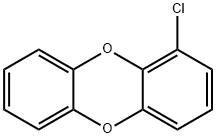 1-氯二苯并-对-二恶英 结构式