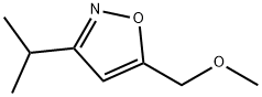 Isoxazole, 5-(methoxymethyl)-3-(1-methylethyl)- (9CI) 化学構造式