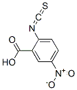 Benzoic acid, 2-isothiocyanato-5-nitro- (9CI) 结构式