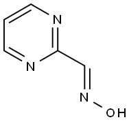 (E)-2-Pyrimidinecarboxaldehyde oxime Structure