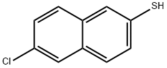 6-chloro-2-naphthalenethiol Structure
