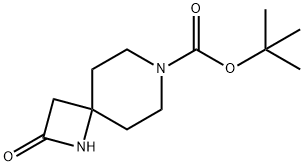 2-Oxo-1,7-diazaspiro[3.5]nonane-7-carboxylic acid tert-butyl ester Structure