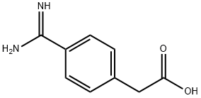 4-脒基苯乙酸,39244-83-2,结构式