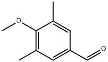 3,5-二甲基-4-甲氧基苯甲醛,39250-90-3,结构式