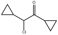 Ethanone, 2-chloro-1,2-dicyclopropyl- (9CI),39250-97-0,结构式