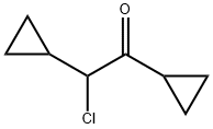 Ethanone, 2-chloro-1,2-dicyclopropyl- (9CI) Structure