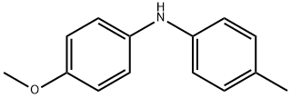 4-メトキシ-4'-メチルジフェニルアミン 化学構造式