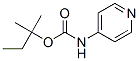 Carbamic acid, 4-pyridinyl-, 1,1-dimethylpropyl ester (9CI) Struktur