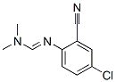 N'-(4-chloro-2-cyanophenyl)-N,N-dimethylformamidine Struktur