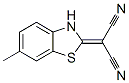 Propanedinitrile, (6-methyl-2(3H)-benzothiazolylidene)- (9CI) 结构式